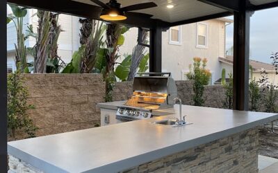 BBQ Island Setup and Outdoor Space Planning