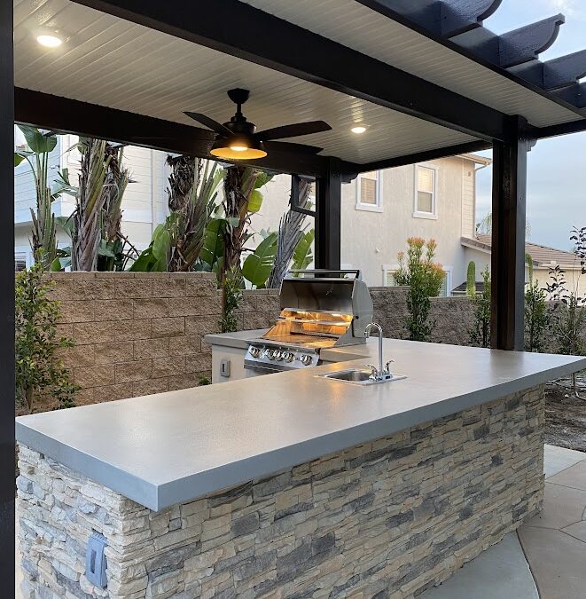 BBQ island