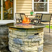 Fire Pit and Fireplace